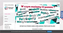 Desktop Screenshot of printilion.pl